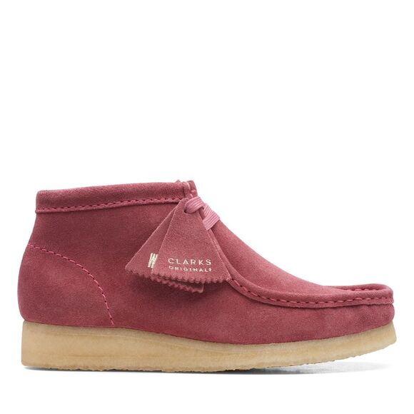 Clarks Shoes - Clarks Womens Wallabee Boot Pink Boots (NWT)